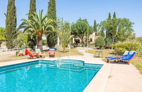 Porreres House | Country House 'Son Capella' with Mountain View, Private Pool and Wi-Fi
