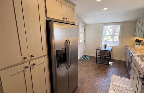 St. Anthony House | Country living house 5 min to sand dunes with large patio, hot tub, and fire pit