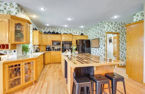Jackson County House | Country Living w/Spacious Yard: Sibley Home!