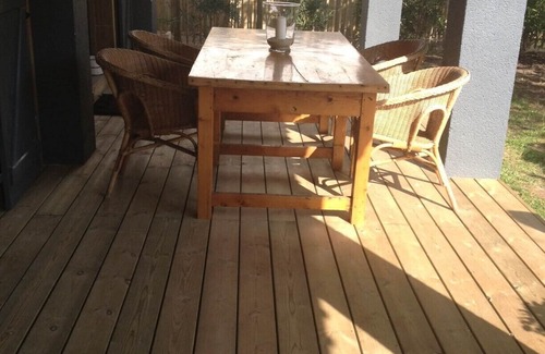 Piraillan Apartment | Covered terrace apartment - Cap Ferret peninsula, Piraillan with garden
