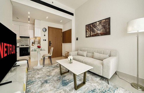 Dubai Apartment | Cozy 1-bedroom apartment Binghatti House JVC- Dubai