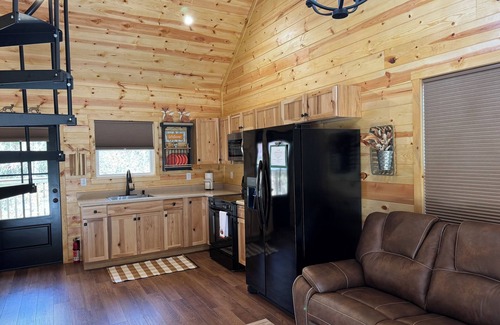 Argillite Cabin | Cozy 2-Bdrm Cabin Fox Den- near Greenbo Lake State Park