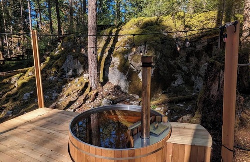 Vananda Cabin | Cozy A frame Cabin in the forest on Texada Island