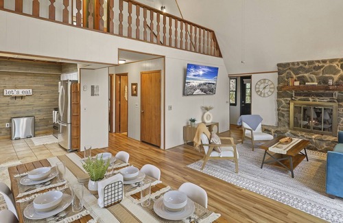 Elk Park Ski Chalet | Cozy A-Frame Retreat in the Mountains