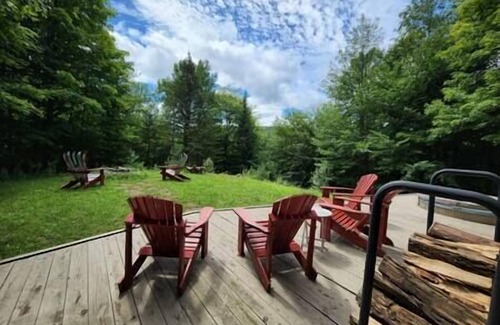 Whippleville House | Cozy AFrame Cabin w/Hot Tub overlooking Titus Mtn