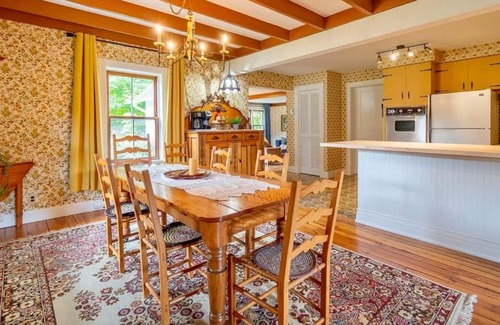Weedon Ski Chalet | Cozy ancestral home, 27 acres, 2 ponds, wood stove