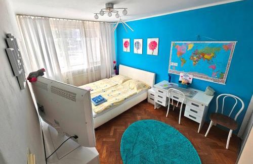 Presov House | Cozy Blue Apartment Prešov