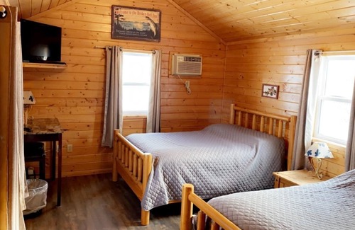 Napoleon Cabin | Cozy cabin. Sleeps 2-4. Kitchenette and Wi-Fi available.