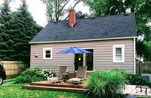 Grand Rapids House | Cozy City Cottage with Private Backyard