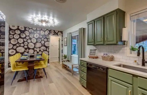 Arvada Plaza Area House | Cozy Colorado Retreat- Arvada w/murals, game room, large backyard & hot tub!