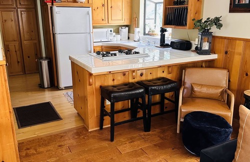 Cedar Glen House | Cozy Cottage, dog friendly, fireplace, beautiful outdoor seating!