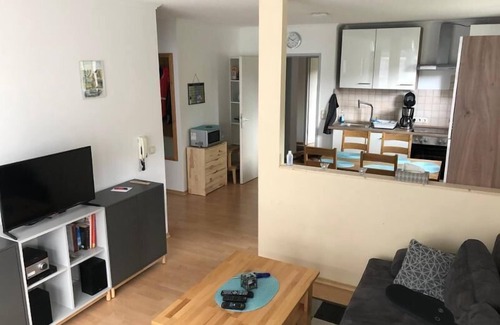 Schlatzendorf Apartment | Cozy four-room vacation apartment for up to 6 people with sunny terrace and balcony