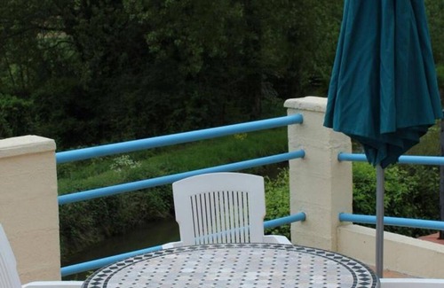 Lesquielles-Saint-Germain Cottage | Cozy Riverside Getaway with Terrace, BBQ, Fireplace - Near Village Center