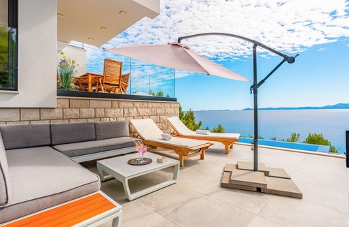 Blato House | Cozy home in Blato with house sea view