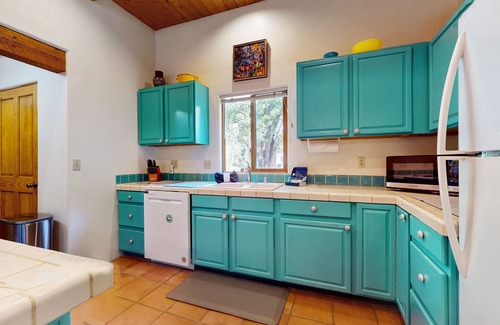 Taos House | Cozy home w/patio & large yard, internet, W/D - Ski area nearby - dogs OK
