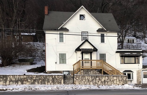 Ferryville House | Cozy home with a great river view.