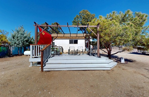 Pinyon Pines House | Cozy home with picturesque views of the mountains, a fireplace, and internet