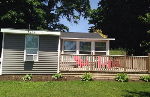 Valois House | Cozy Lakefront Home on Lamoka With Dock Access, Front Deck & Fire-pit!