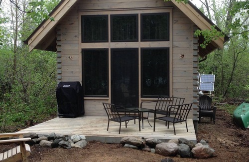 Ely Cabin | Cozy private island getaway just minutes from Ely