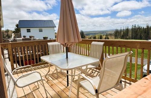 Cape Breton Island Ski Chalet | Cozy spacious chalet with private deck. On cabot trail. Super close to Baddeck