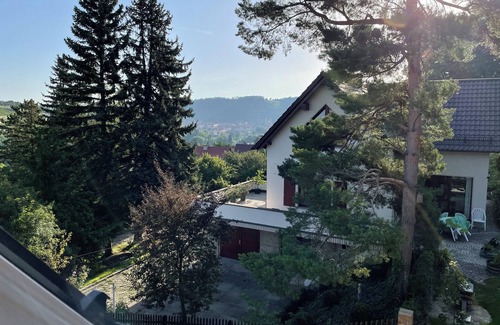 Freyburg Apartment | Cozy Studio For Two in Freyburg with an amazing view over the vineyards