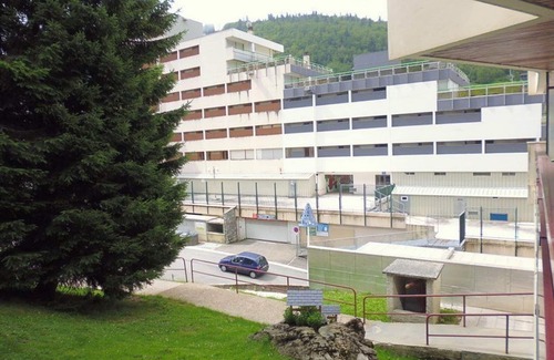 Eaux-Bonnes Apartment | Cozy Studio for 4 near Slopes & Shops with Balcony and Forest View