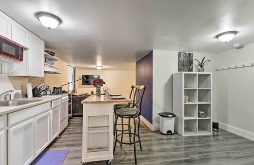 Winooski Apartment | 'Cozy Studio Plus' in Winooski w/Home Gym!