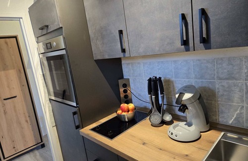 Bischofsgruen Apartment | Cozy vacation apartment (32sqm) with wood-burning stove and terrace