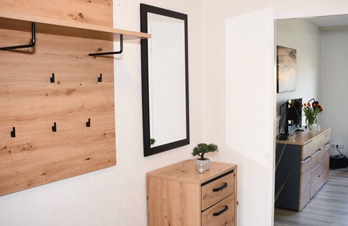 Bischofsgruen Apartment | Cozy vacation apartment (32sqm) with wood-burning stove and terrace
