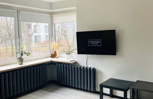 Business District Apartment | Cozy1-bedroom apartment in Vilnius City Center,1st floor, private entrance