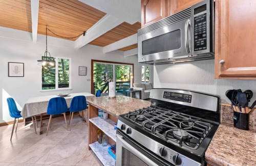 Tahoe Pines House | Creekside Retreat w/Hot Tub, Near Homewood Resort