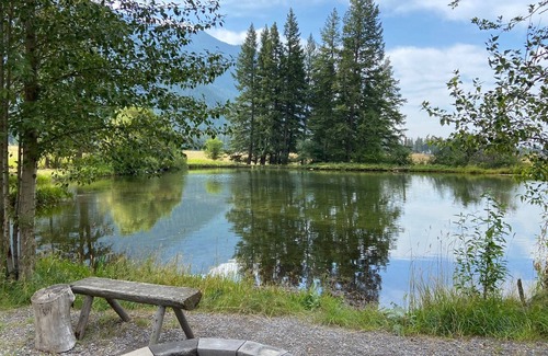 Columbia Falls Cabin | Creekside Tent at Columbia Mountain Ranch near Glacier National Park