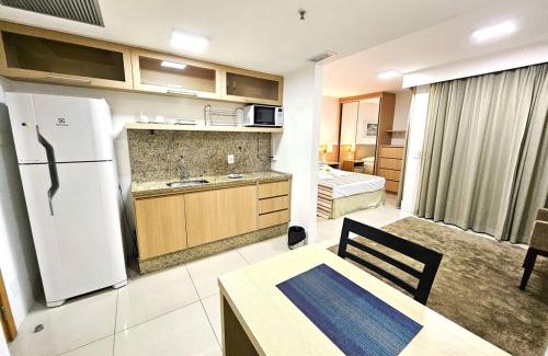 Setor Hoteleiro Norte Apartment | Cullinan 1017E · Hotel Cullinan Luxury Premium com varanda