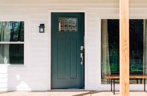 Celina House | Custom Garden Home, reclaimed building features