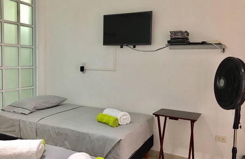 S.M. 57 Apartment | Cute Flat 12 Mins Away From The Beach In Cancun With A/C