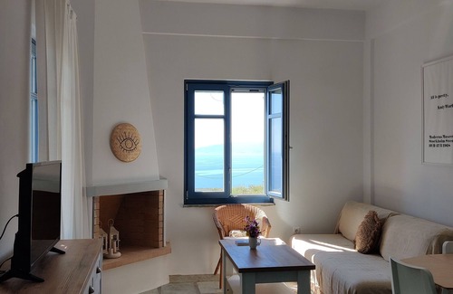 Kithnos Villa | Cycladic villa with a breathtaking view of the Aegean sea