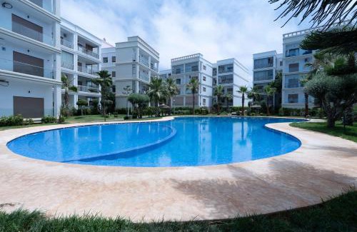 Cherrat Apartment | Détente en Famille, Piscine, Plage à Proximité