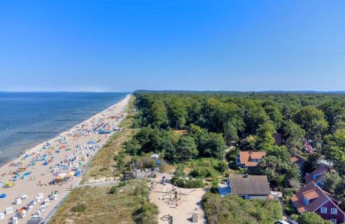 Ueckeritz Apartment | Dünenhäuser Ückeritz UnserUsedomDe FeWo ca75qm mit privater Sauna und Kamin Parkplatz direkt am Strand 10I1