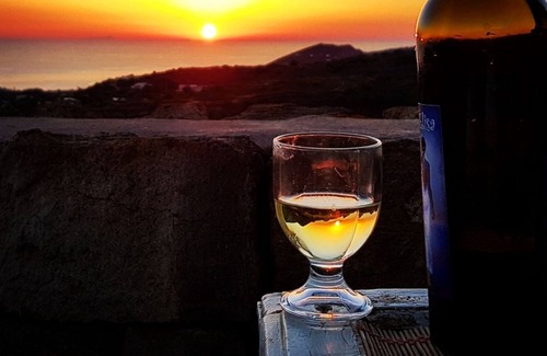Pantelleria Villa | Dammuso Kuddia at sunset