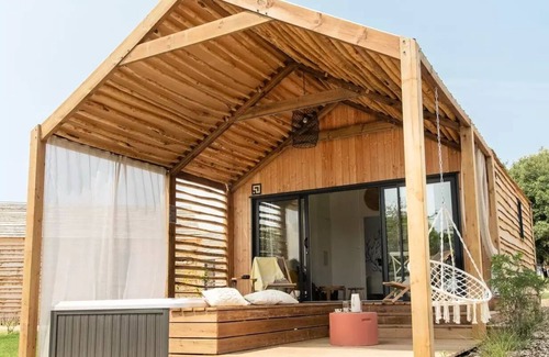 Vaire Ski Chalet | Damona Lodges * - Lodge 2 bedrooms and Spa - Rustic 5 people