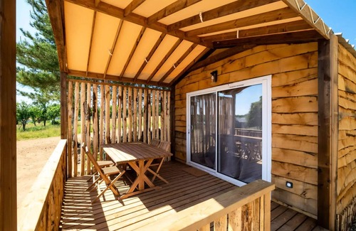 Vaire Ski Chalet | Damona Lodges * - Lodge Ethnique 1 chambre + canapé convertible séjour 4 personnes