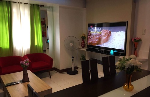 Poblacion District Condo | Davao City Camella Northpoint with CABLE tv & free WiFi 2