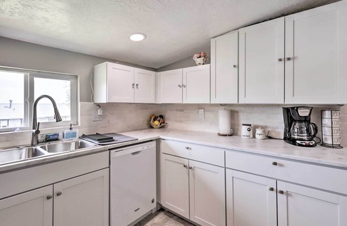 Magna Apartment | Deck + Yard: Pet-Friendly Apartment in Magna!