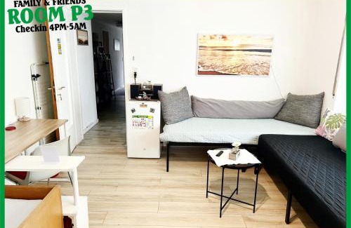 Creglingen House | Deine Pension, Family & Friends Room P3, 5 beds, 25qm, Check-in 4PM till 5AM