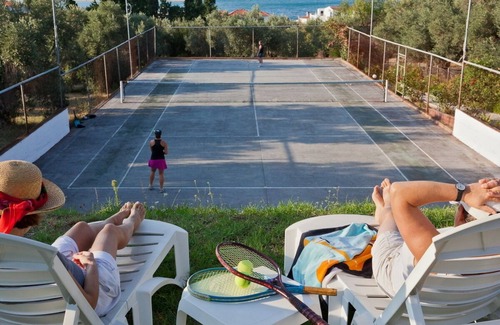 Skopelos Cottage | Del & Sol 1 seaside semi detached cottages.