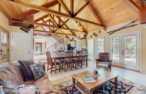 Deer Park House | Delightful dog-friendly home w/private hot tub, fireplace, shared pool & tennis
