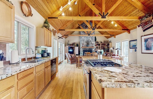 Deer Park House | Delightful dog-friendly home w/private hot tub, fireplace, shared pool & tennis