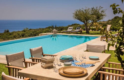 Eleios-Pronnoi Villa | Delightful Kefalonia Villa | 5 Bedrooms | Panoramic Sea & Mountain Views
