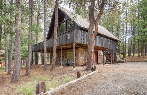 Angel Fire House | Deluxe A-Frame Home with Game Room and Deck!