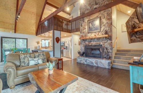 Angel Fire House | Deluxe A-Frame Home with Game Room and Deck!